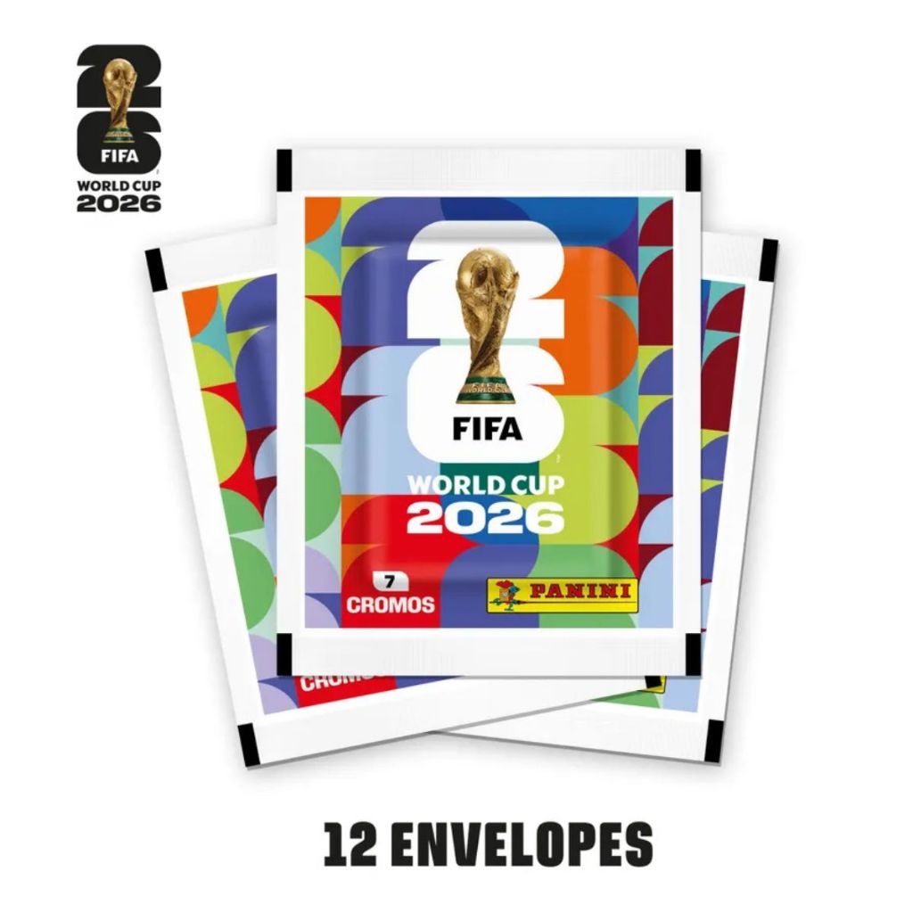 Copa do Mundo 2026 - Blister com 12 envelopes - 84 Figurinhas