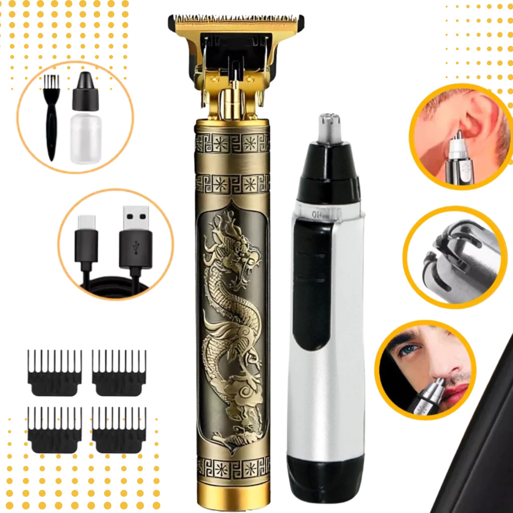 Barbeador-cuidados masculinos  e aparador de pelos Maquina cortar cabelo