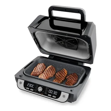 Fritadeira Elétrica Air Fryer WAP Barbecue com Painel Digital e 12 Funções 220V