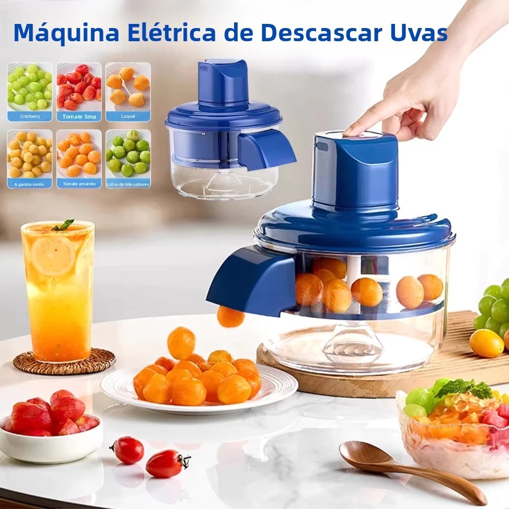 Descascador Automático De Alho Elétrico Adequado Para Uvas Tomates , E Frutas