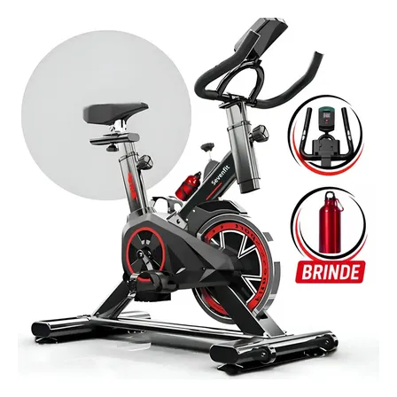 Bicicleta Spinning Sevenfit EPS-988 Com Volante de 6 kg e Computador