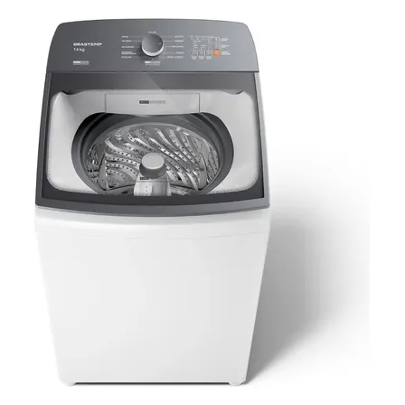 Máquina de Lavar Brastemp 14Kg Branca Smart Sensor- BWJ14AB