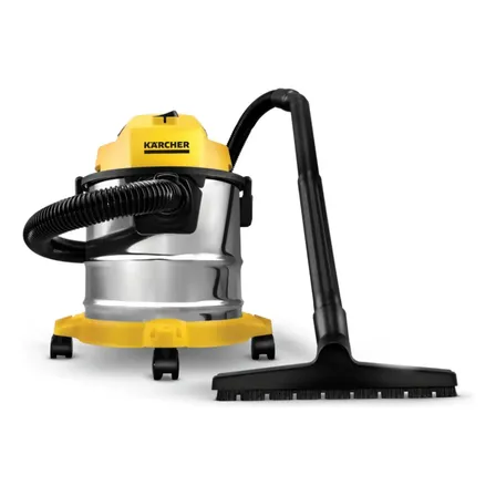 Aspirador de Pó e Água Kärcher WDL 1s 1700 W Tanque Inox 12 litros Com soprador