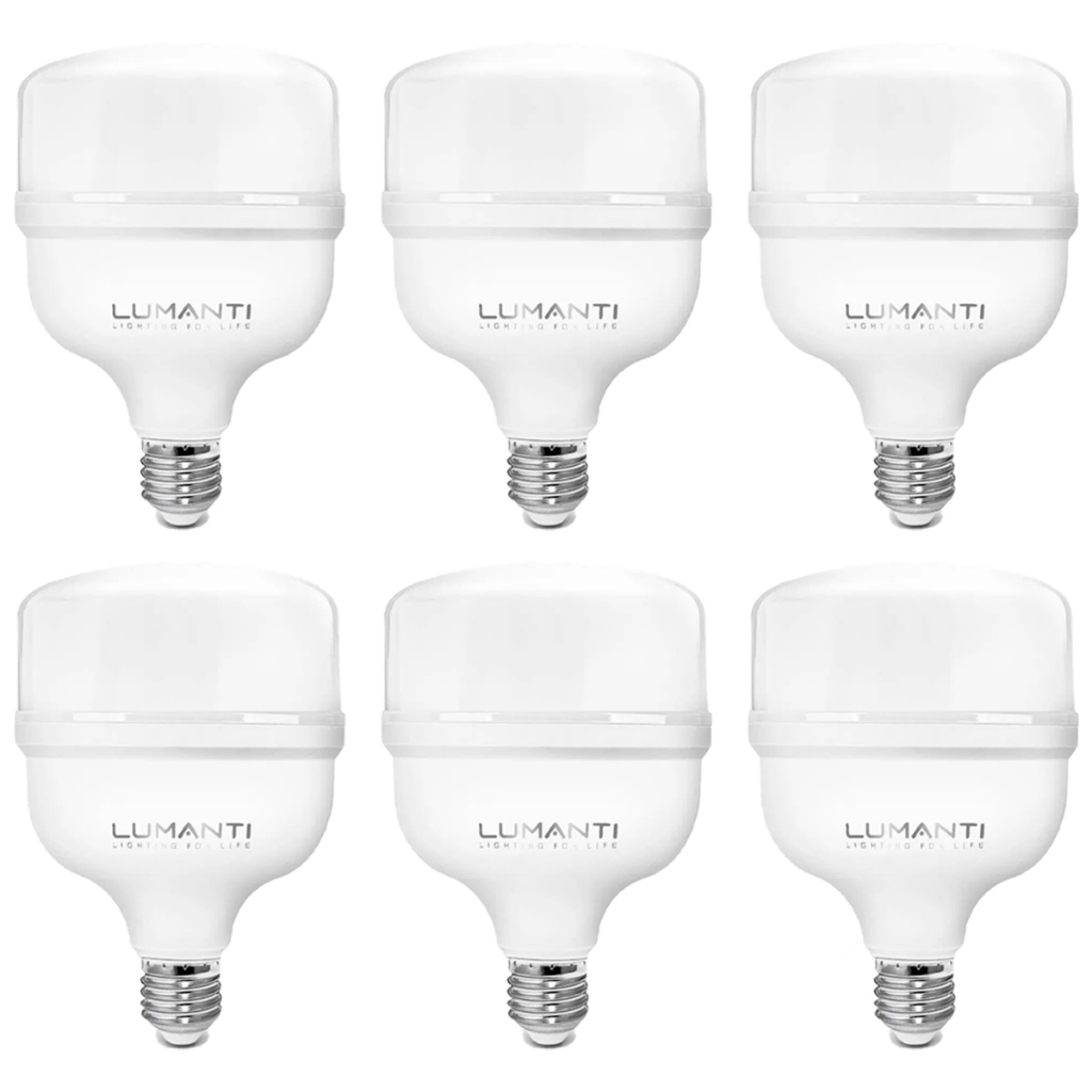 Lâmpadas Led Bulbo 50w E27 Bivolt Branco Frio 6500k 127/220v Lumanti ou Similar