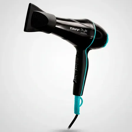 Secador Taiff Style 2000w Motor Ac Preto 127 v
