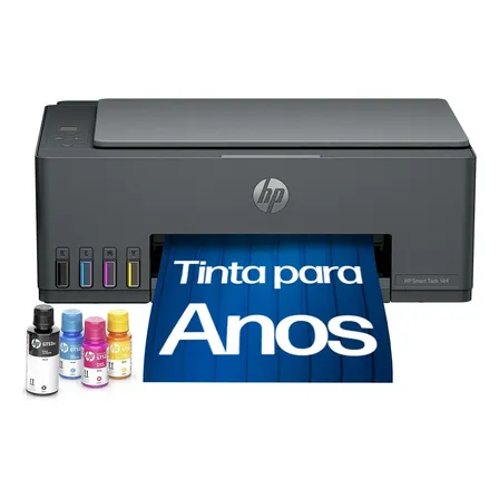 Impressora Multifuncional HP Smart Tank 584 - Preta