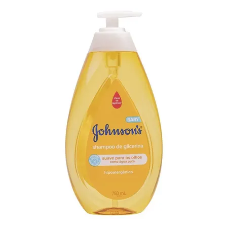 Shampoo Johnson's Baby Glicerina Hipoalergênico 750ml