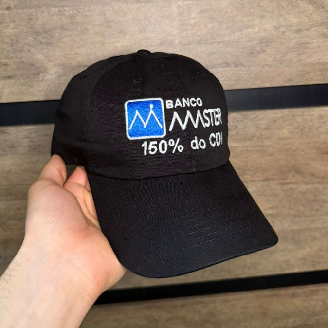 Boné Dad Hat Banco Master 100% algodão