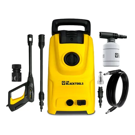Lavadora De Alta Pressão The Black Tools Tblv150 Compacta 1500psi 1400w Cor Amarelo