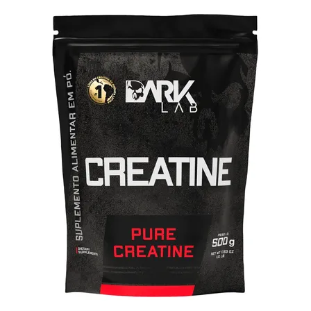 Creatina Dark Lab Premium Pure em pó Sem sabor x 500g