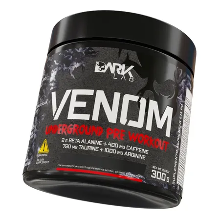 Suplemento em pó Dark Lab Venom underground Colostro sabor Mango Loko x 300g